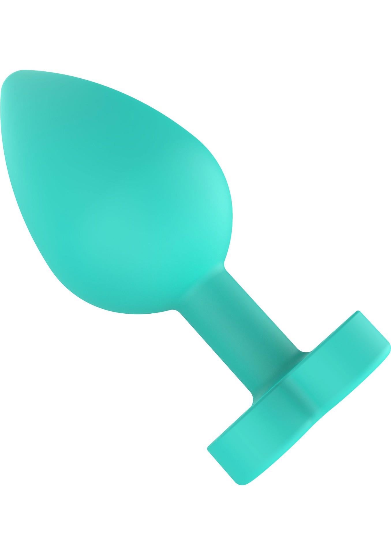 Dop anal din silicon Fundul tău e al meu ToyJoy verde 8,5 cm