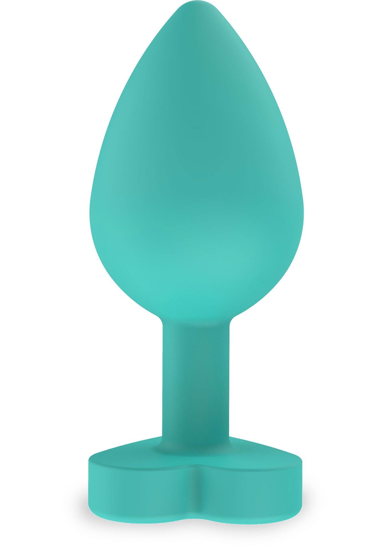 Dop anal din silicon Fundul tău e al meu ToyJoy verde 8,5 cm