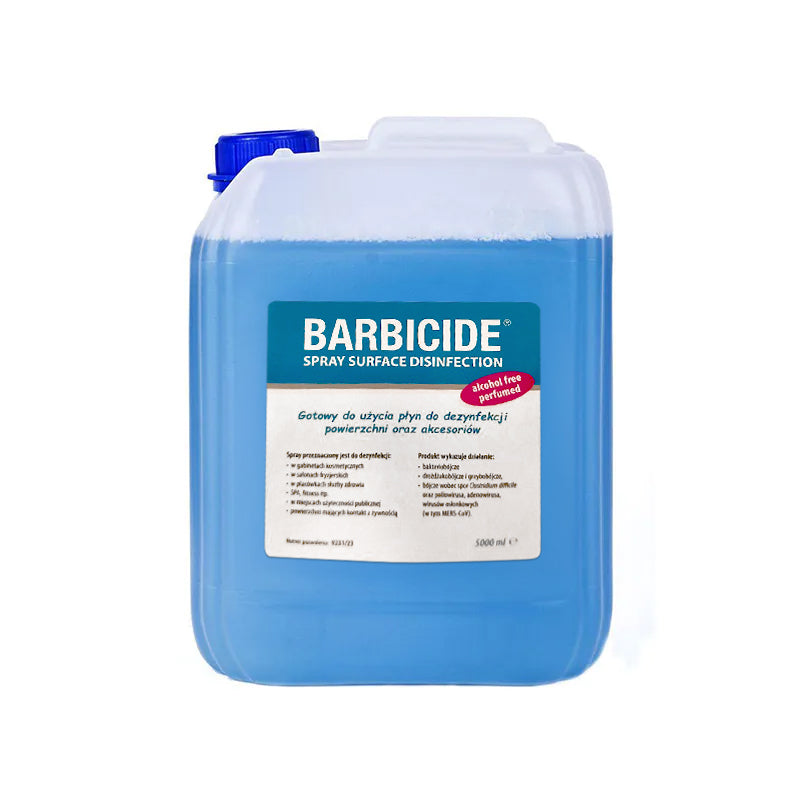 Spray barbicid pentru dezinfectarea tuturor suprafețelor, parfum - rezervă 5 L