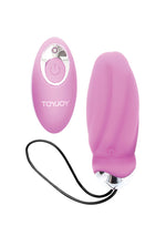 Ou vibrant ToyJoy You Crack Me Up roz cu telecomandă USB