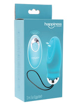 Ou vibrant albastru ToyJoy cu telecomandă USB