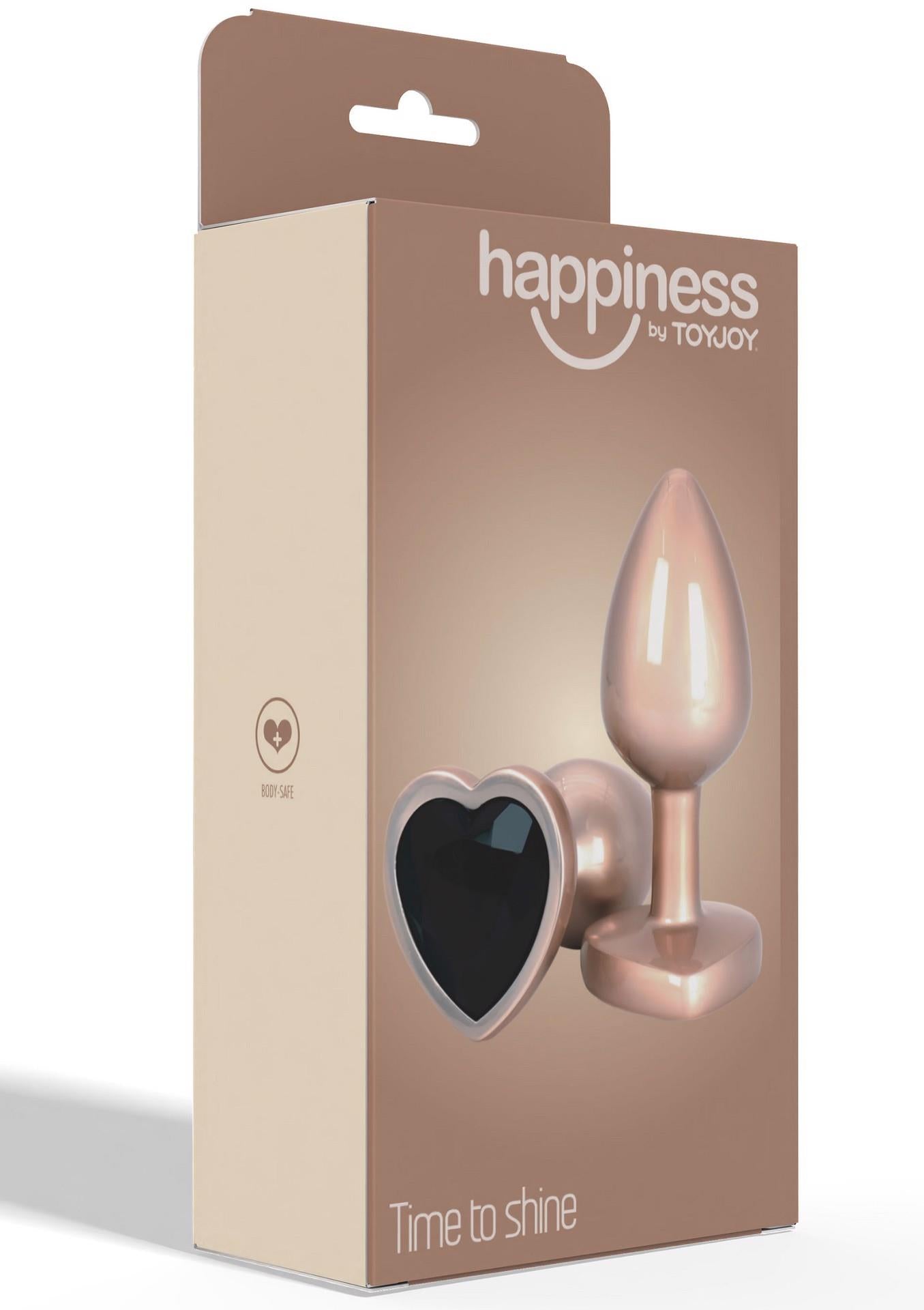 Dop anal din aluminiu ToyJoy Happiness Time To Shine 7 cm