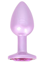 Dop anal ToyJoy Happiness Shine Like A Star, roz, 7 cm