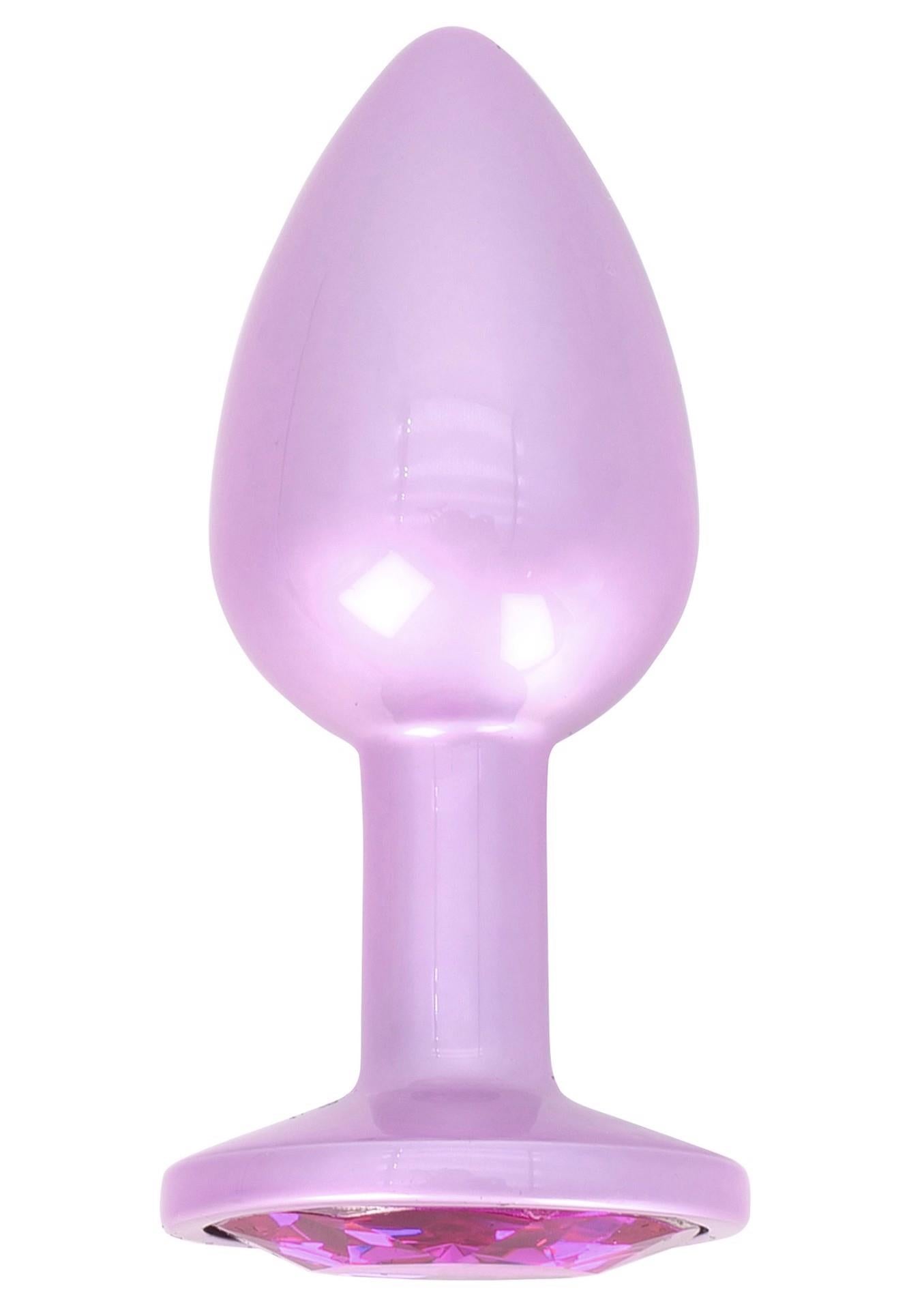 Dop anal ToyJoy Happiness Shine Like A Star, roz, 7 cm
