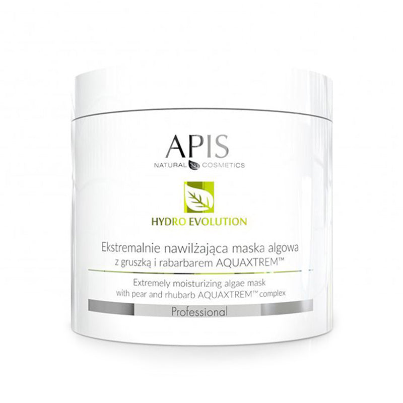 Mască de alge extrem de hidratantă Apis hydro evolution cu pară și rubarbă Aquaxtrem™ 200 g