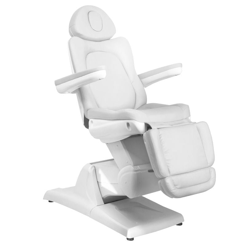 Scaun cosmetic electric Azzurro 870, 3 motoare, alb