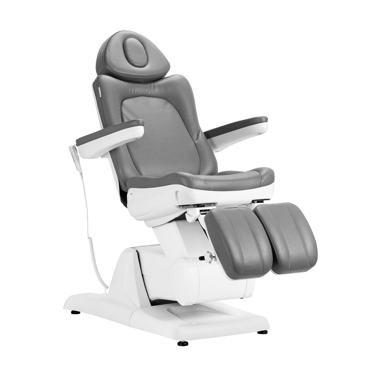 Scaun electric de pedichiură Azzurro 870S, 3 motoare, gri