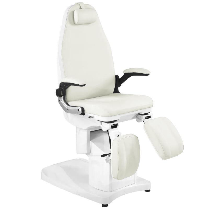 Scaun electric de podologie Azzurro 709A, 3 motoare, alb