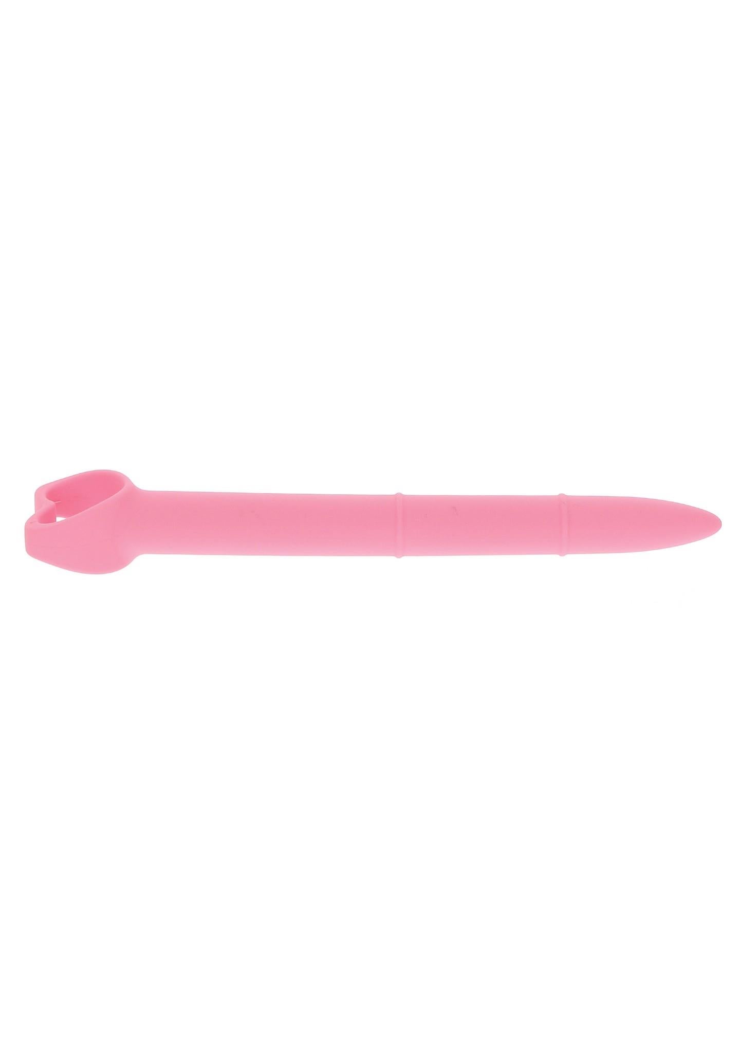 Dilatatoare vaginale din silicon Mae B roz, 3 buc., 21 cm