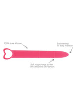 Dilatatoare vaginale din silicon Mae B roz, 3 buc., 21 cm