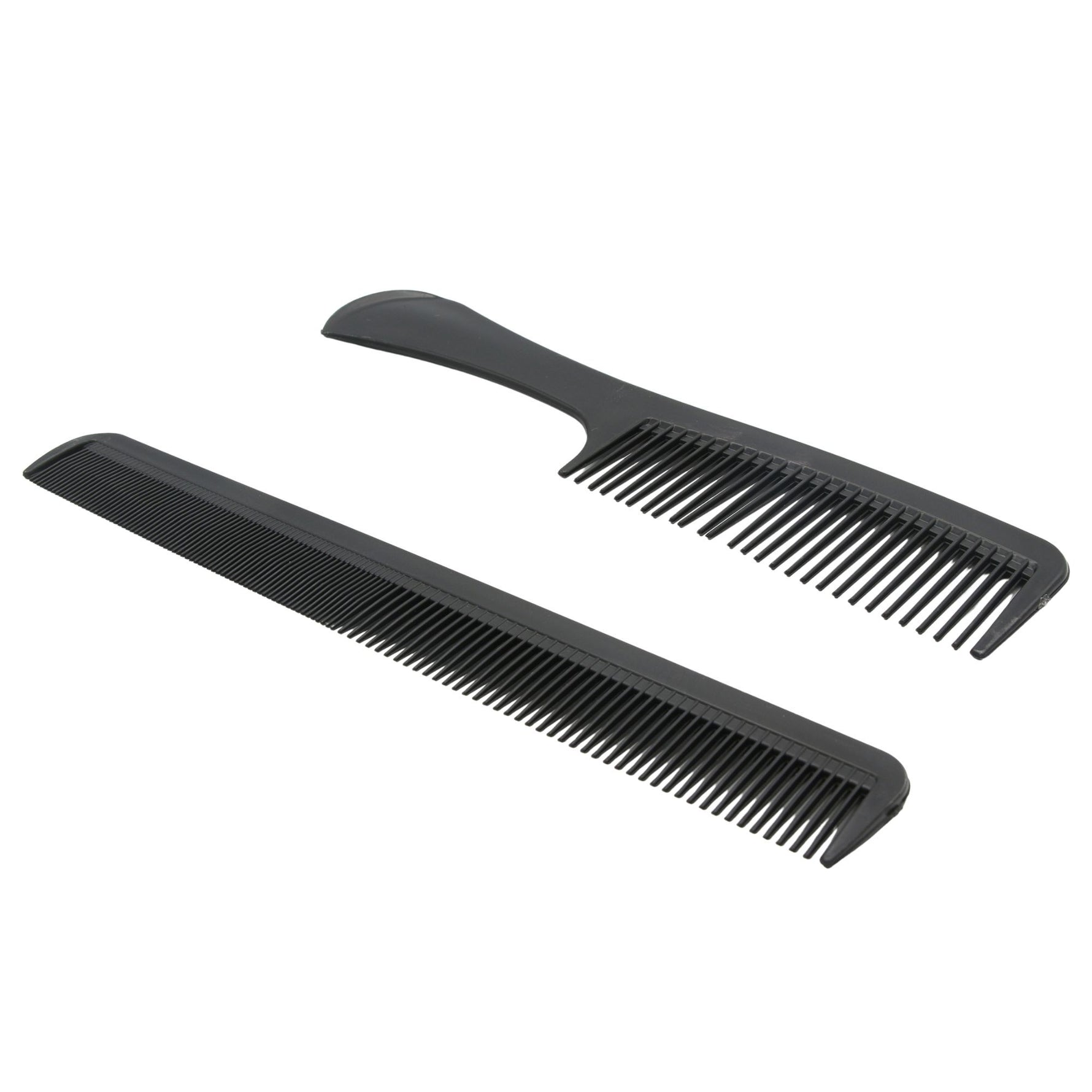 Set piepteni profesionali pentru coafat, Flippy, 10 bucati, PP + Otel inoxidabil, 18,5–22 cm, Rezistenti la caldura,