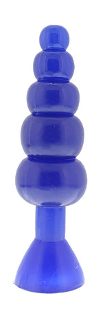 Dop anal flexibil NMC Jelly, albastru