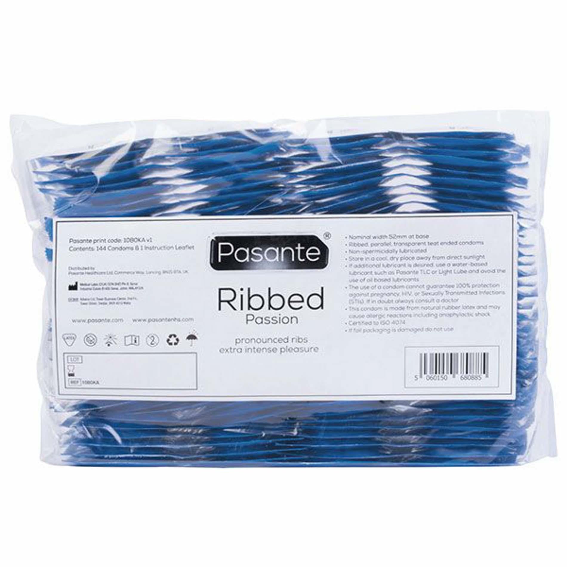 Prezervative Pasante Ribbed Passion 144 buc.
