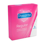 Prezervative naturale Pasante Regular 19 cm 3 buc