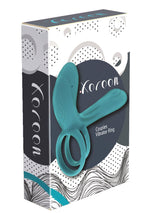Inel vibrator verde pentru cupluri