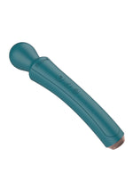 Masaj vibrator curbat XOCOON verde 27 cm