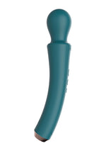Masaj vibrator curbat XOCOON verde 27 cm