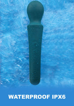 Masaj vibrator curbat XOCOON verde 27 cm