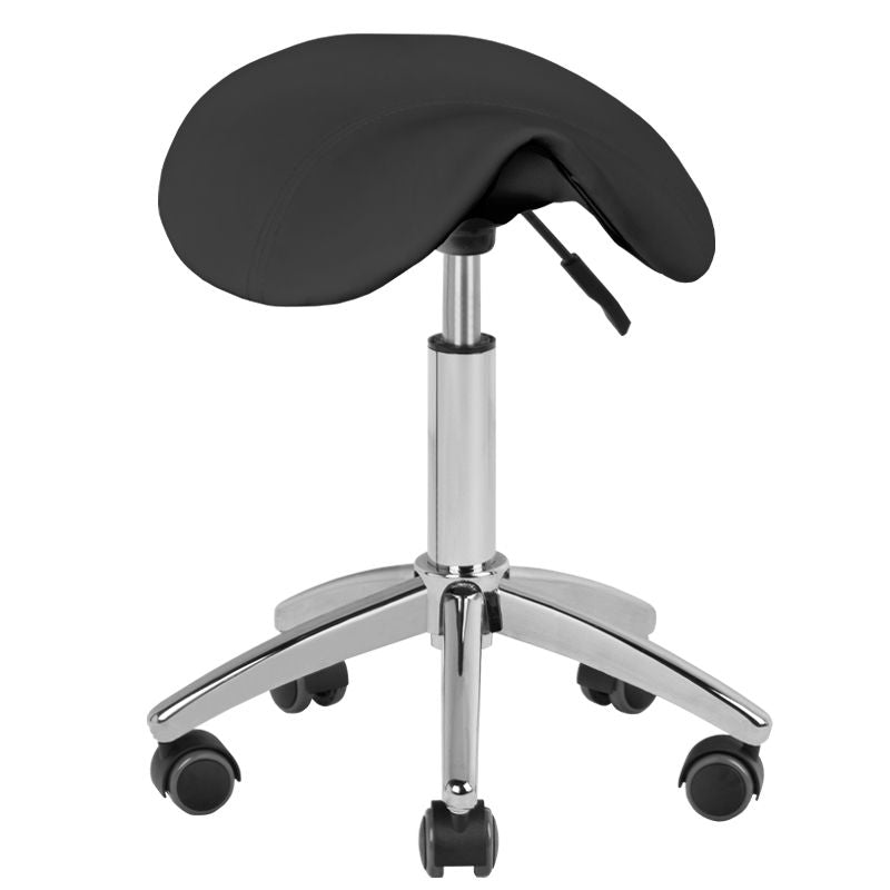 Taburet cosmetic negru AM-302
