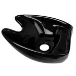 Bol ceramic pentru lavoar de coafură Gabbiano, negru