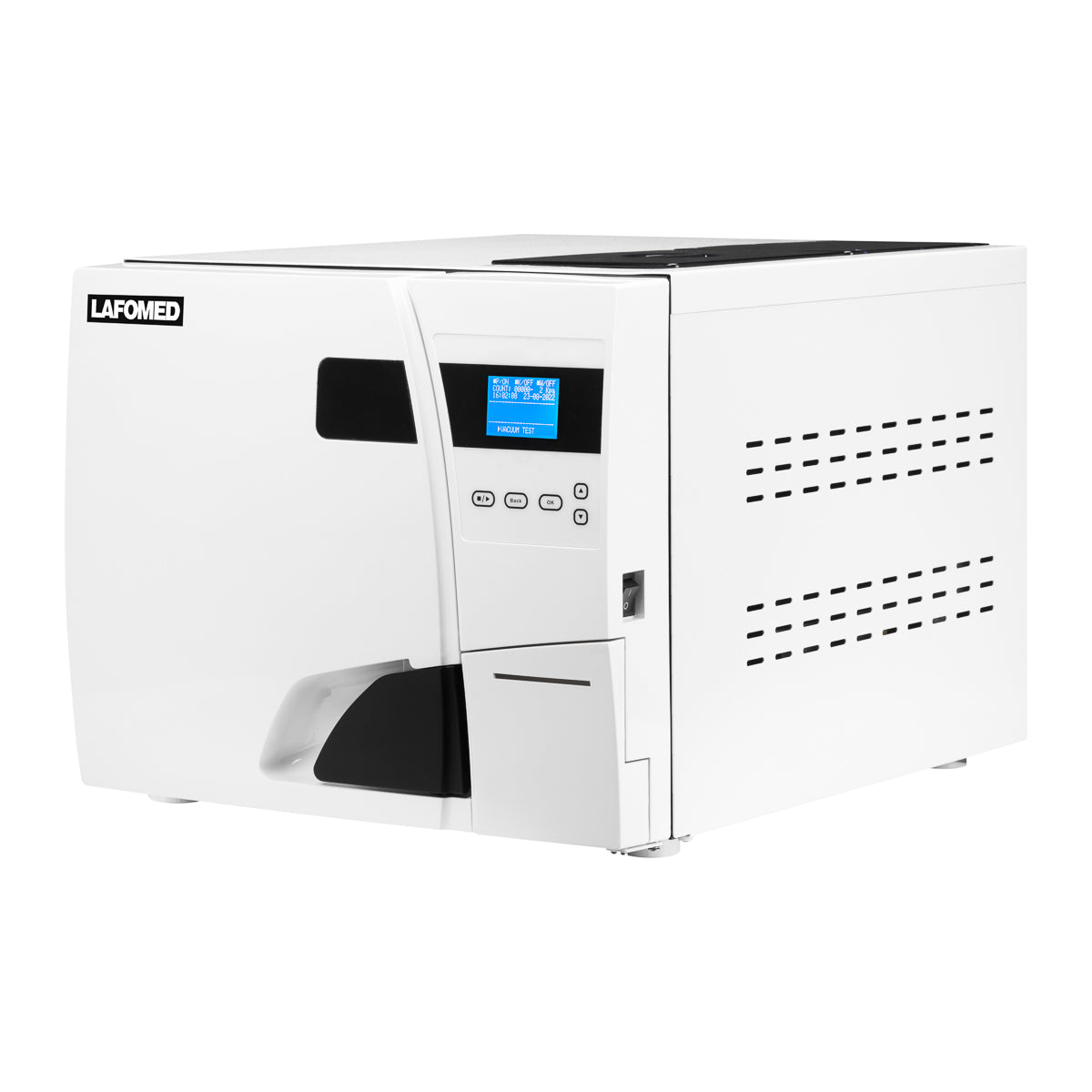 Autoclavă LCD Lafomed Premium Line LFSS23AA cu imprimantă 23 L clasa B medicală