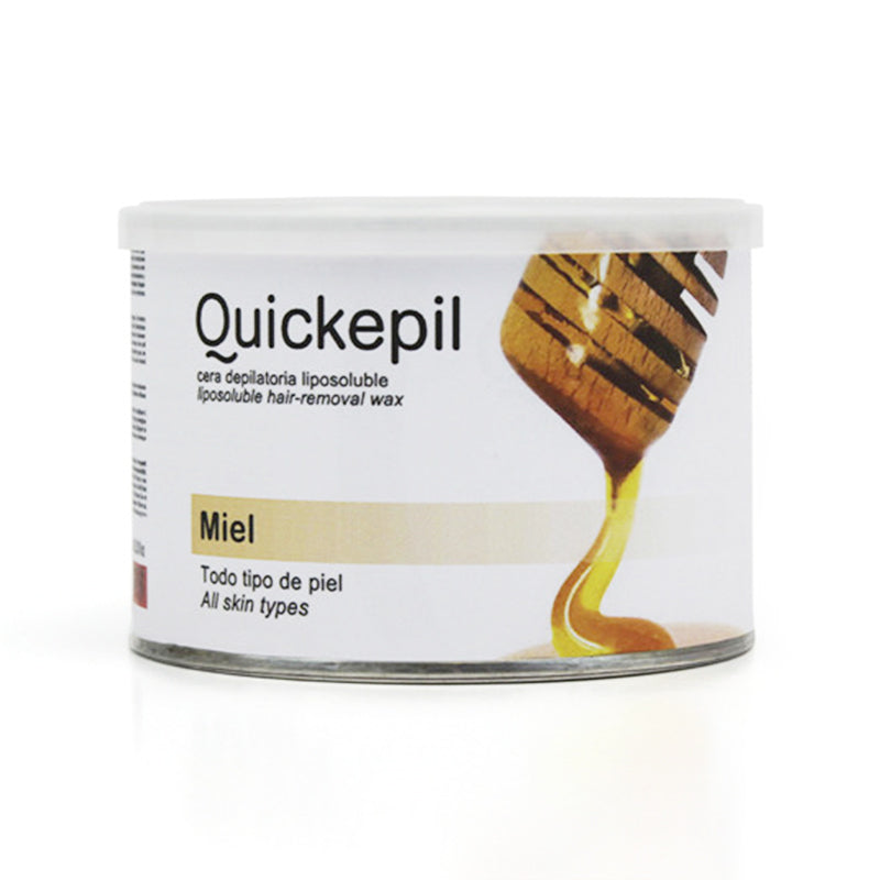 Ceară depilatoare Quickepil cu miere, cutie 400 ml
