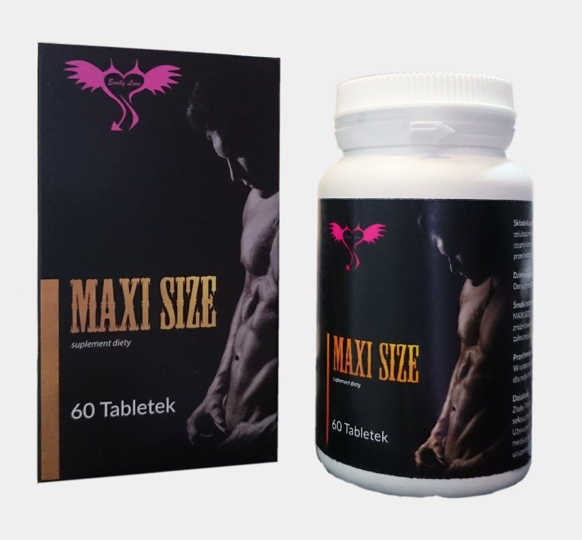 Supliment alimentar Emily Love, mărime maxi, 60 capsule