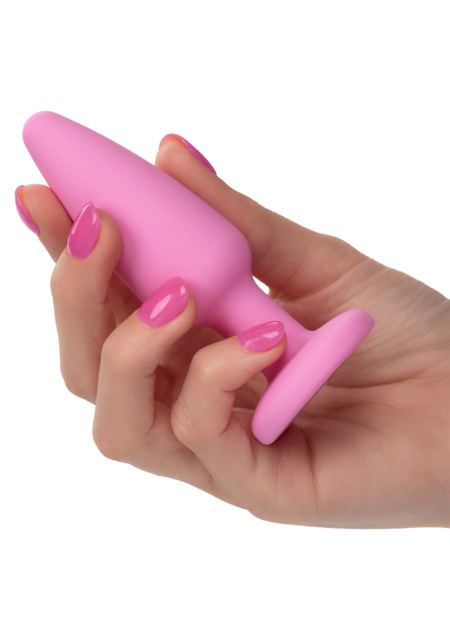 Calexotics Crystal Booty Kit Set de bijuterii anale roz