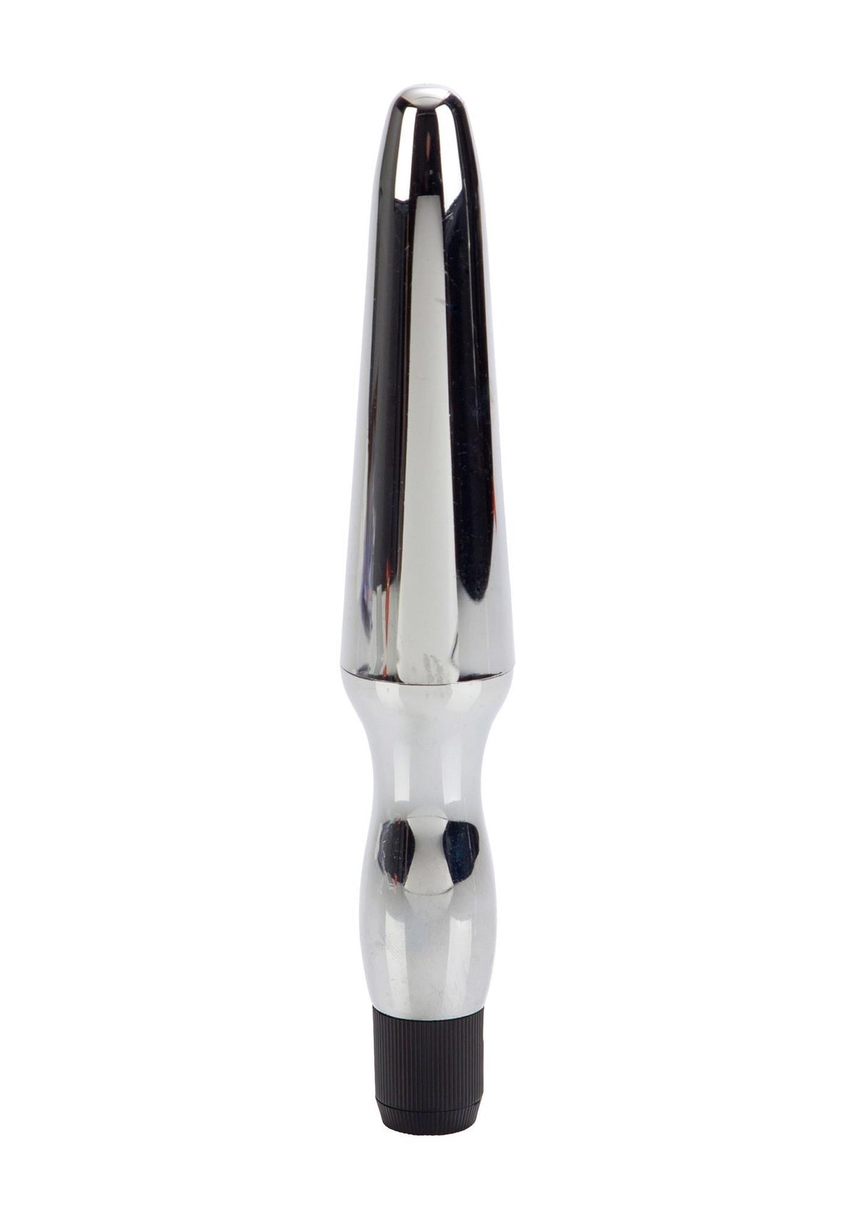 Vibrator anal impermeabil Calexotics, argintiu, 16,5 cm