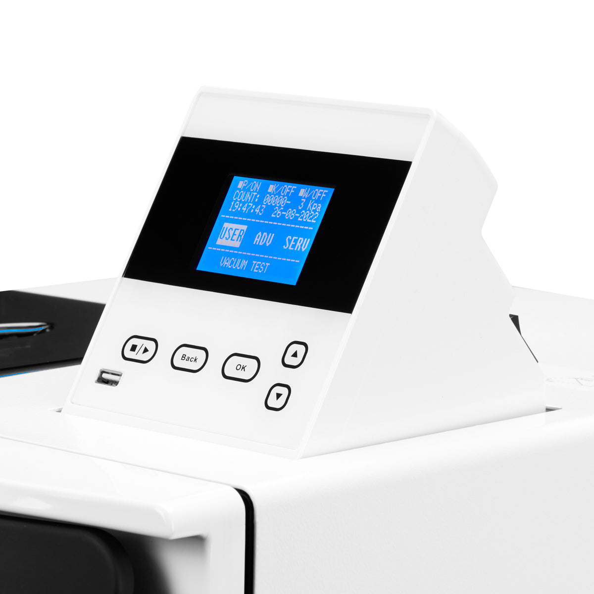 Autoclavă Lafomed Compact Line LFSS12AD cu imprimantă 12 L clasa B medicală