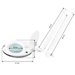 Lampă cu lupă 5D cu 60 LED-uri Elegante 6027 pentru masă