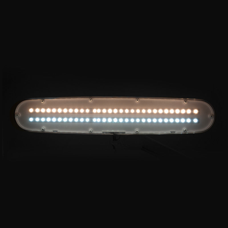 Lampă de atelier LED Elegante 801-tl cu intensitate luminoasă și culoare reglabile, albă