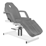 Scaun cosmetic hidraulic A 210C gri pentru pedichiură