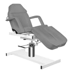 Scaun cosmetic hidraulic A 210C gri pentru pedichiură