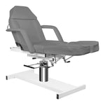 Scaun cosmetic hidraulic A 210C gri pentru pedichiură