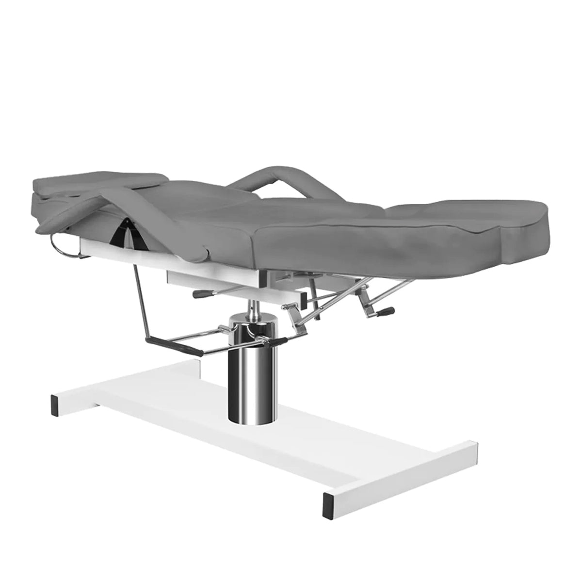 Scaun cosmetic hidraulic A 210C gri pentru pedichiură