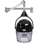 Uscător de păr suspendat Gabbiano DII-301W, cu două viteze, negru