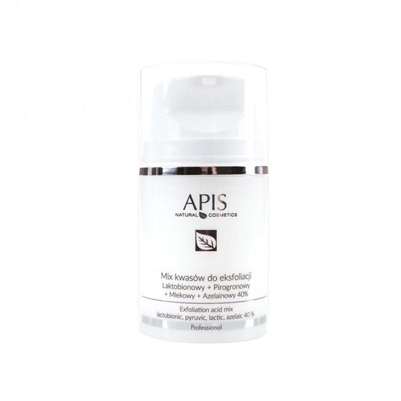 Amestec de acid Apis 40% lactoză + acid piruvic + lapte + acid azelaic, 50 ml