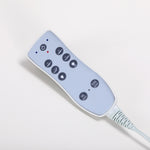 Canapea cosmetică spa Azzurro 815B, albă, încălzită