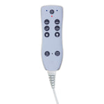 Canapea cosmetică spa Azzurro 815B, albă, încălzită