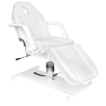 Scaun cosmetic hidraulic alb Basic 210
