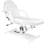 Scaun cosmetic hidraulic alb Basic 210
