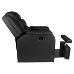Scaun de pedichiură Hilton Spa negru