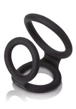 Inel pentru penis din silicon Calexotics, negru, 4 cm