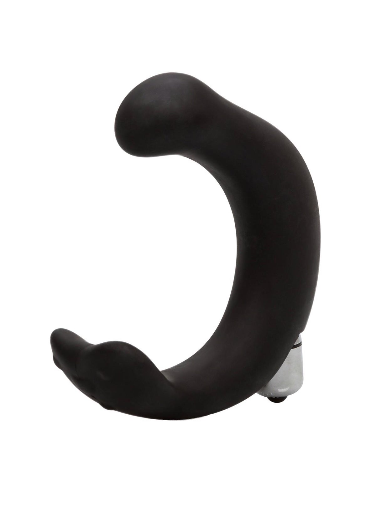 P Rock Calexotics Masaj Prostată Silicon Negru 12cm Impermeabil