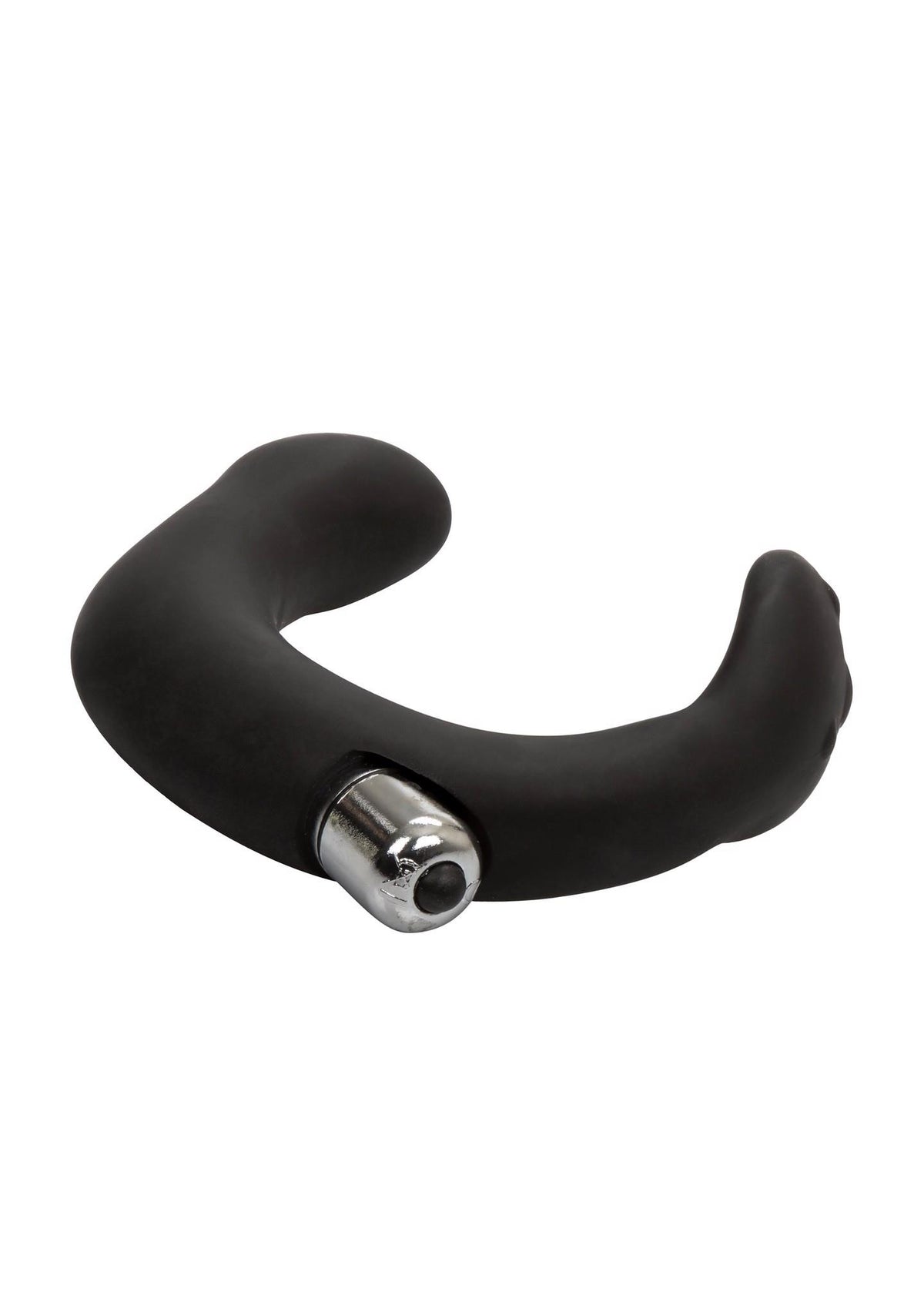 P Rock Calexotics Masaj Prostată Silicon Negru 12cm Impermeabil