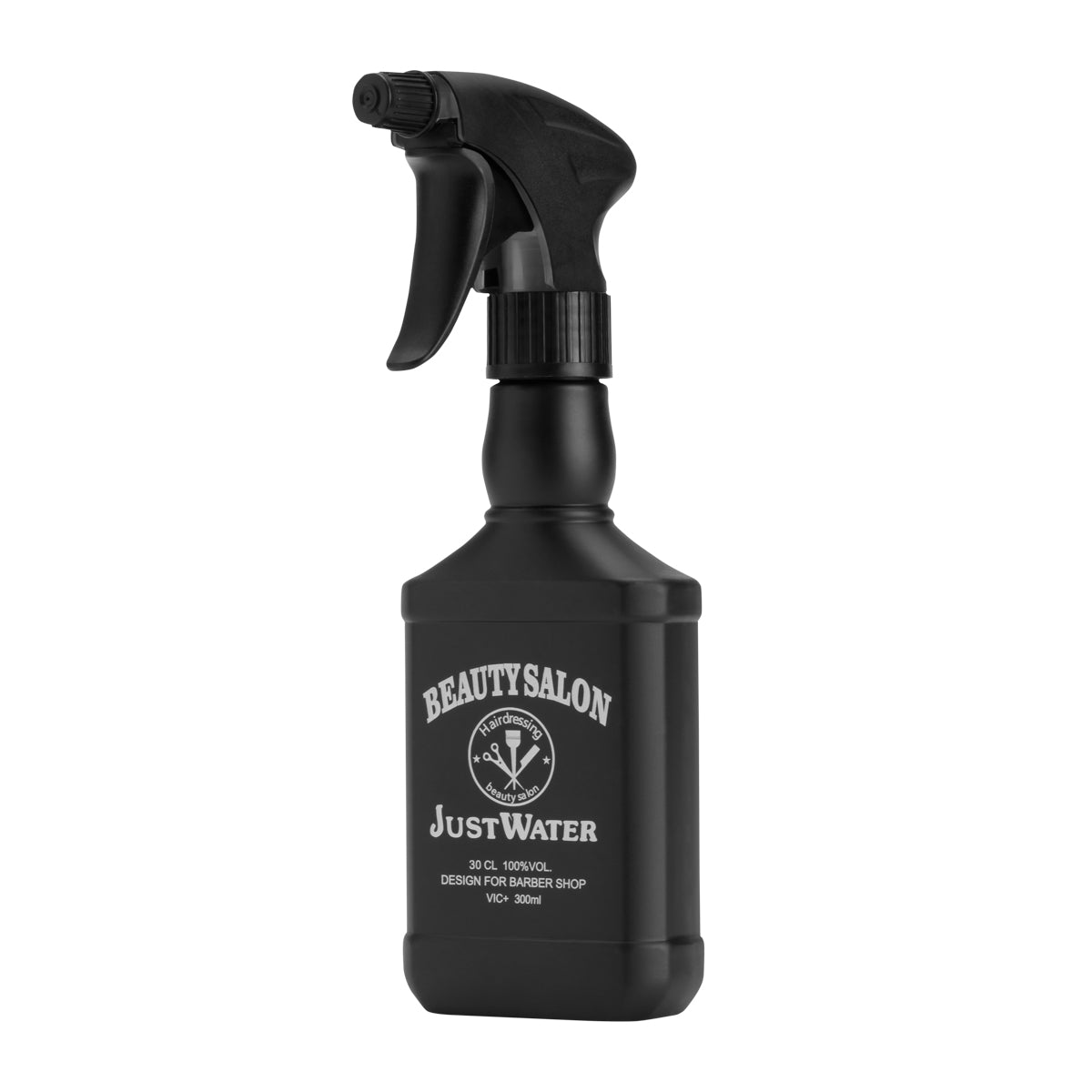 Pulverizator de păr negru pentru frizerie 300 ml