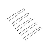 Cocuri de păr pentru coafură E-65 300 buc. 5 cm negru