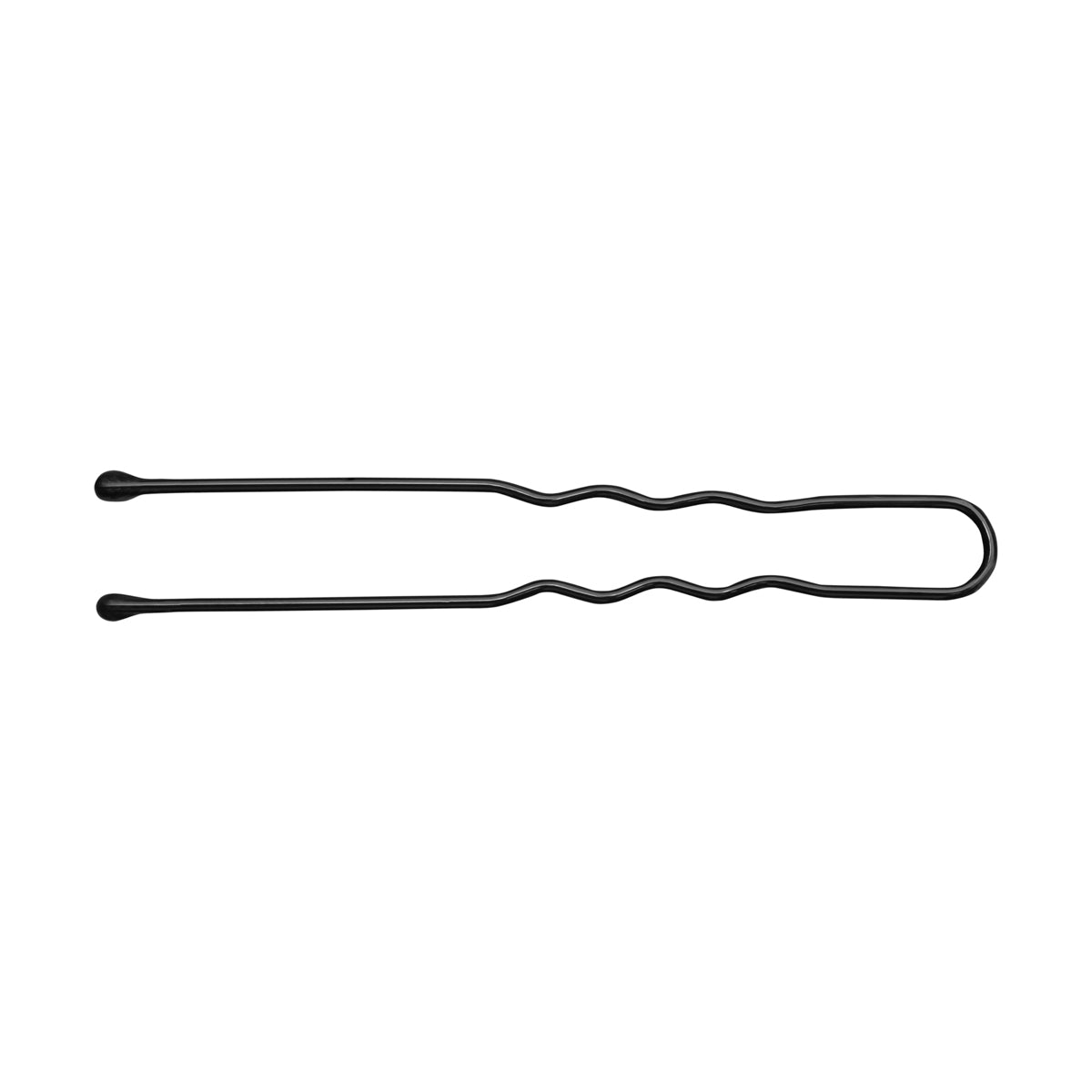 Cocuri de păr pentru coafură E-65 300 buc. 5 cm negru