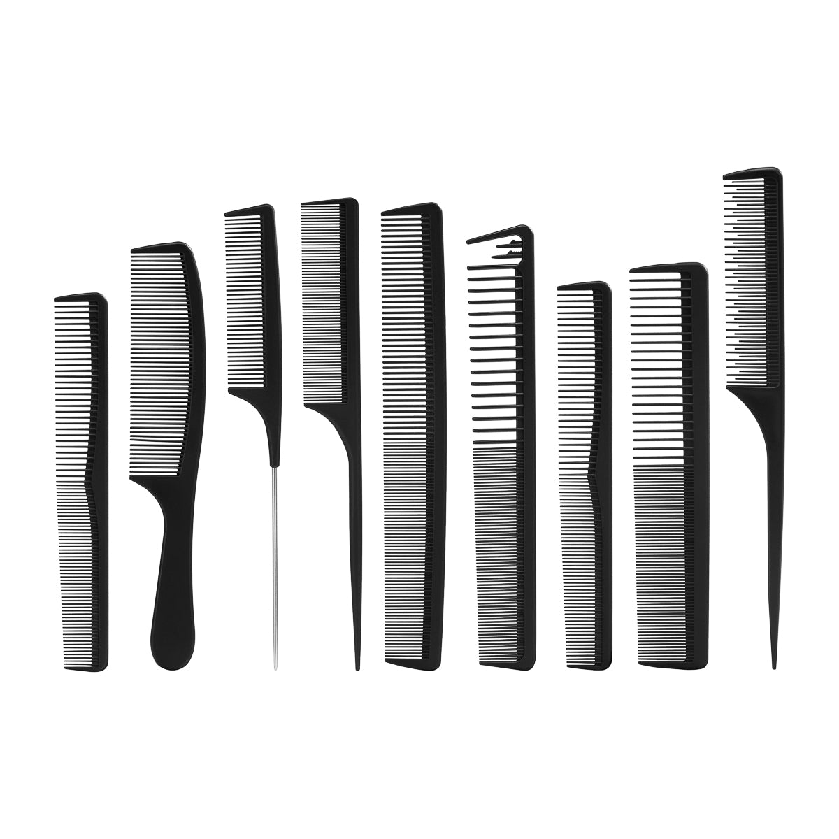 Set piepteni Carbon N-20, 9 buc.